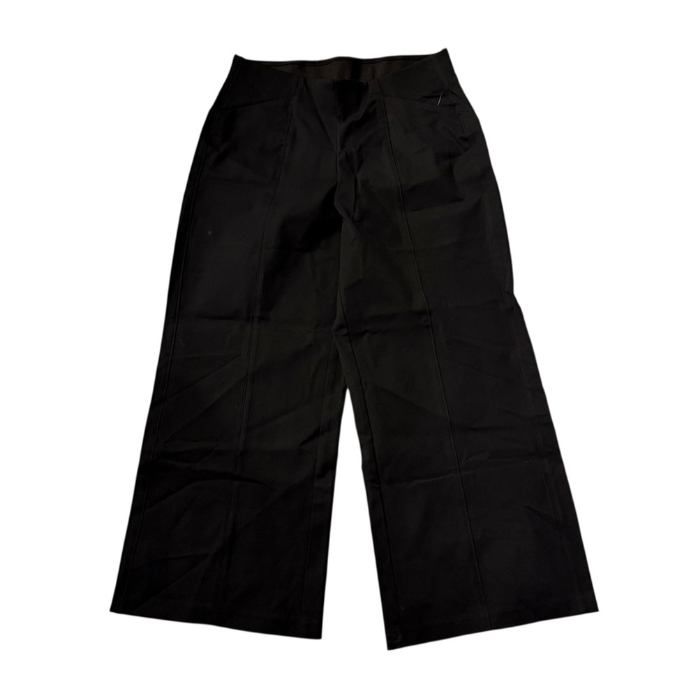 Old Navy High Waisted Pixie Pull On Wide Leg Pant NWOT color Black Large - Picture 9 of 10